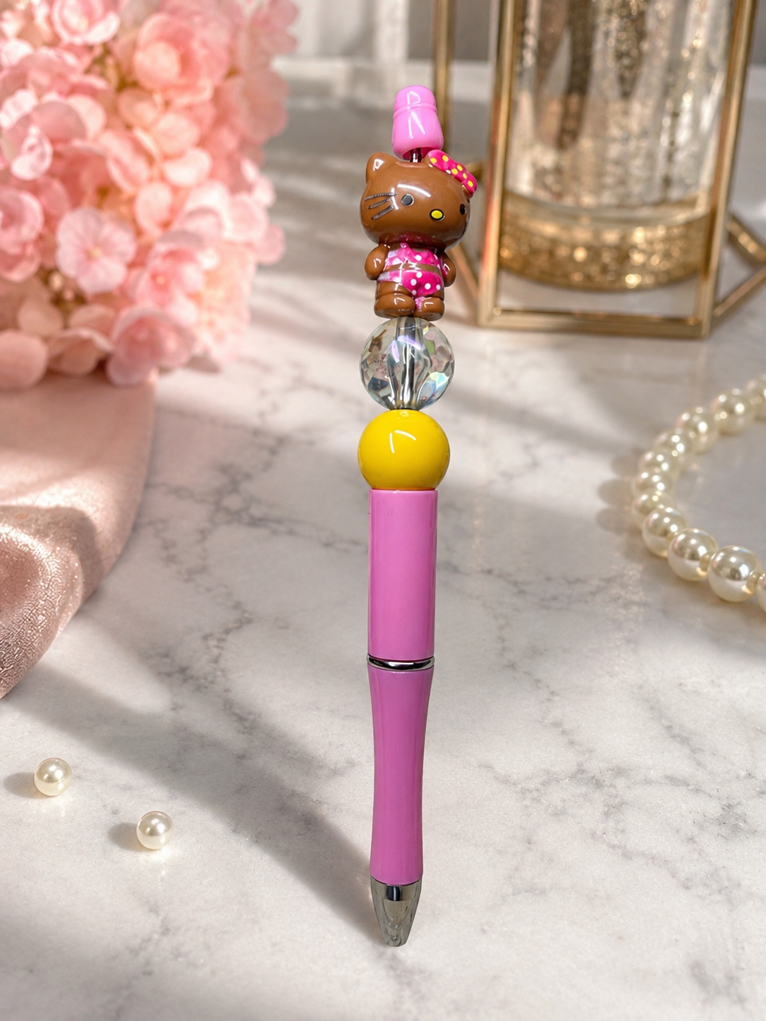 Pink Kitty pen