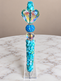 Aqua rock inspired pen