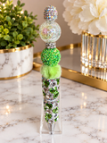 Green inspired heart pen