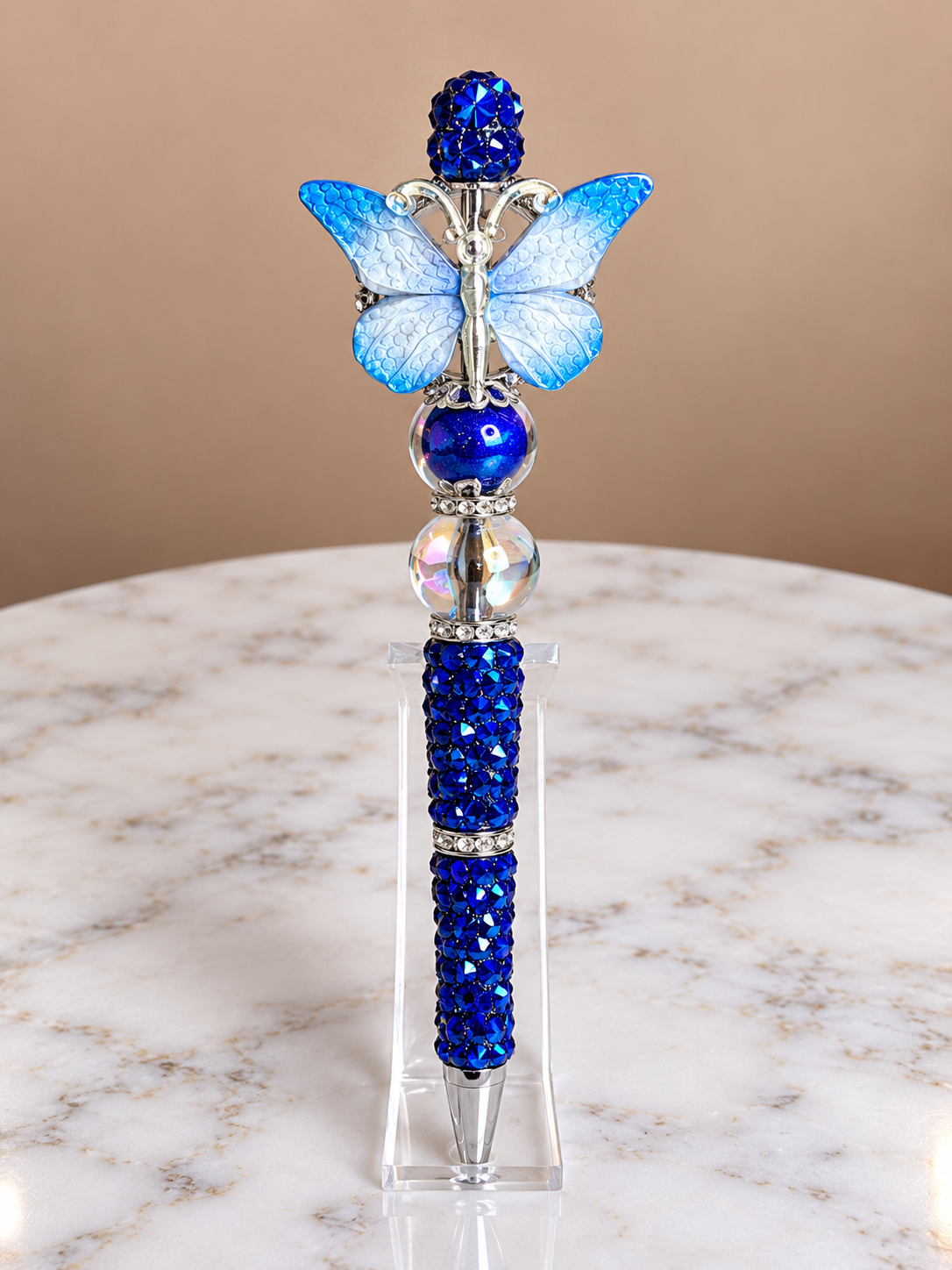 Blue butterfly inspired