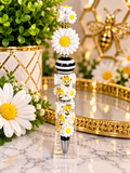 Bee lover ink pen with Sunflower