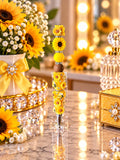 Sunflower Sunshine and Honey Bee Beaded Pen